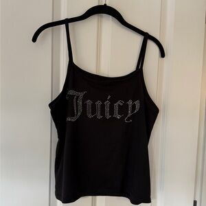 Juicy Couture Black Cropped Tank